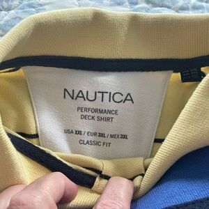 2 Nautica Deck Shirts